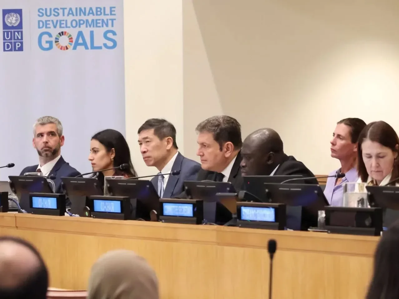 Víctor Falguera in a United Nations policy setting